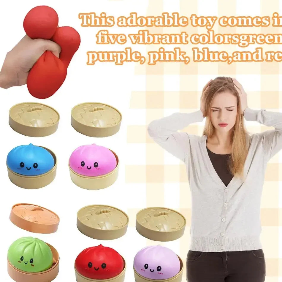Cozy Dumpling Stress Relief Squishy