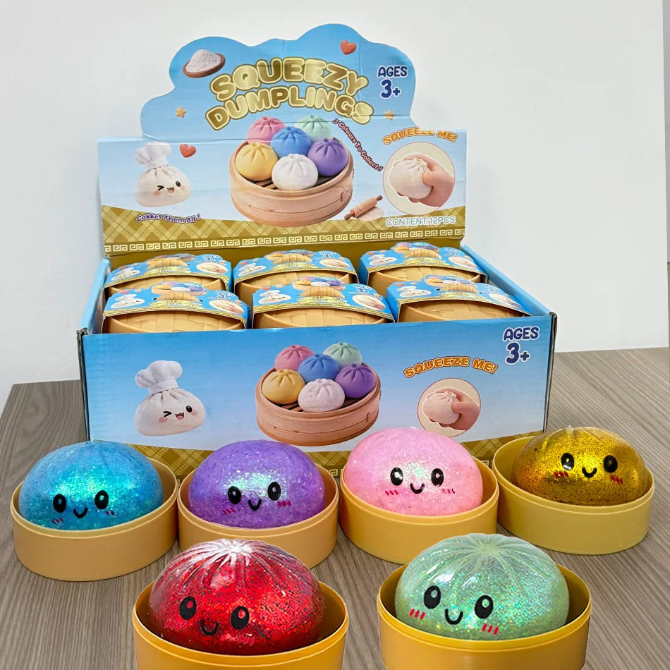 Cozy Dumpling Stress Relief Squishy
