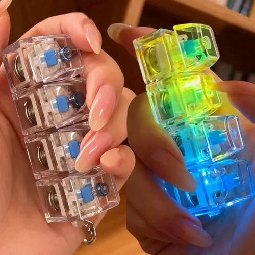 ClickLight Keychain Fidget